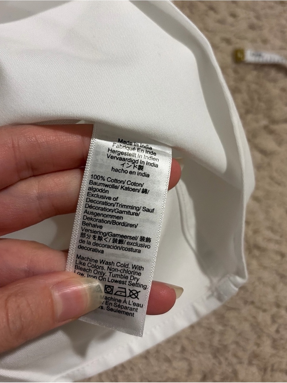 NWT J. Crew Ondine White 100% Cotton Poplin Mini Dress Size Small Embroidered - Picture 6 of 7